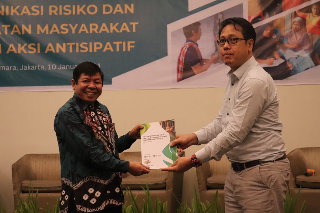 Acknowledging the speaker for the Dissemination of Study Results on Risk Communication and Community Engagement in Anticipatory Actions.