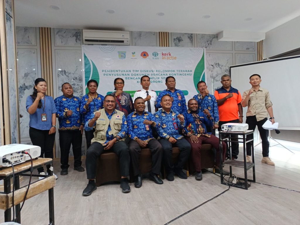 ADRA Indonesia bersama pemkot sorong papua