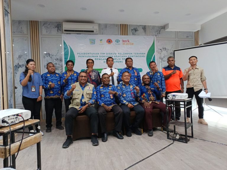 ADRA Indonesia bersama pemkot sorong papua
